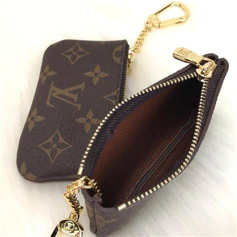 louis vuitton chain coin purse